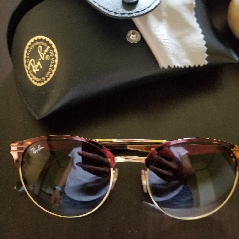 Ray-Ban phantos havana sunglasses
